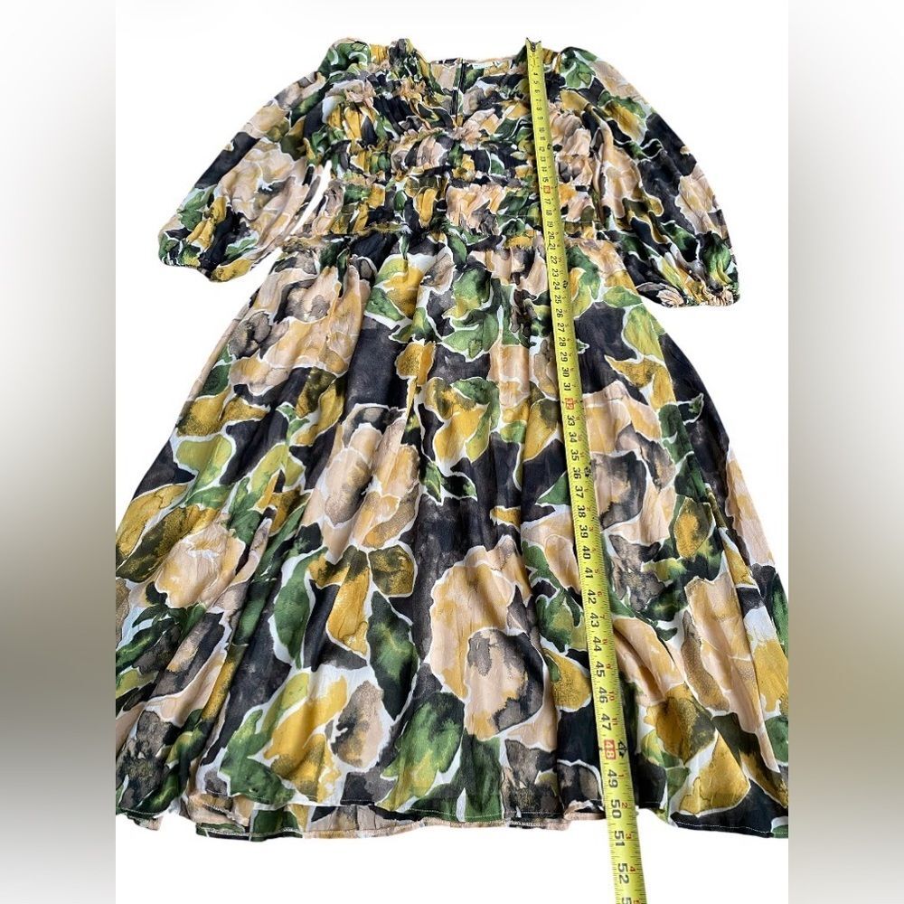 ASOS DESIGN Women’s Ruffles Midi Dress Size 10 - Picture 7 of 14